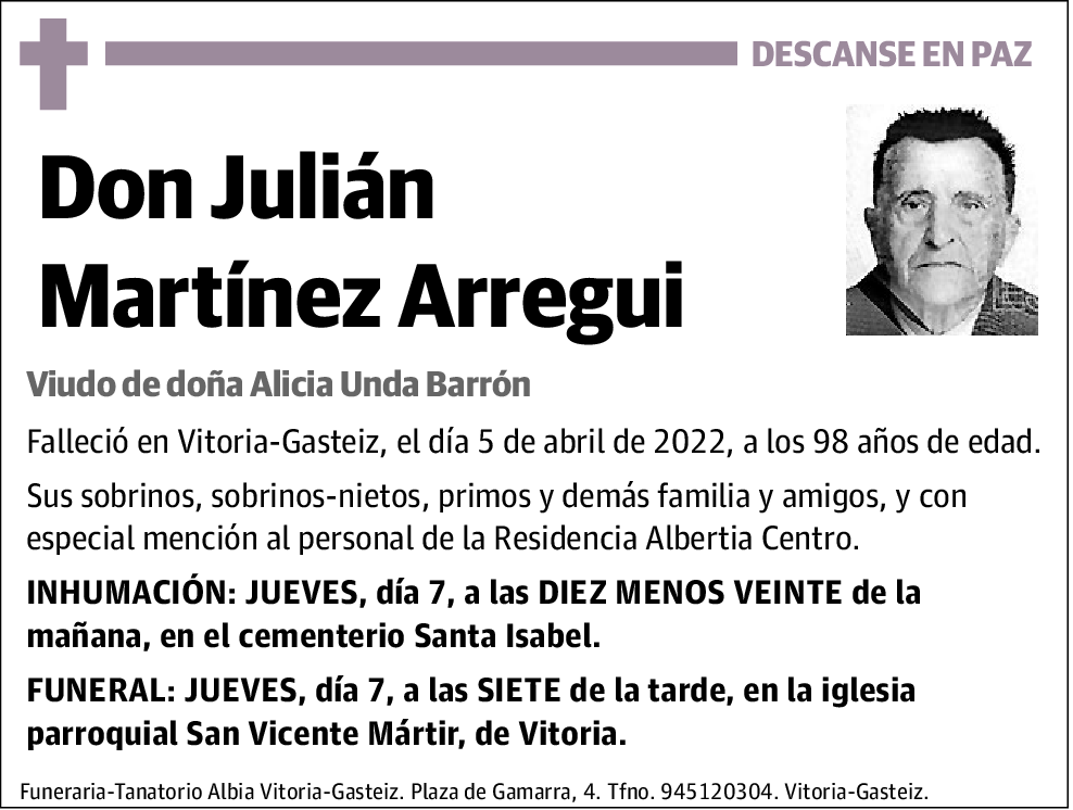 Julian Martinez Arregui