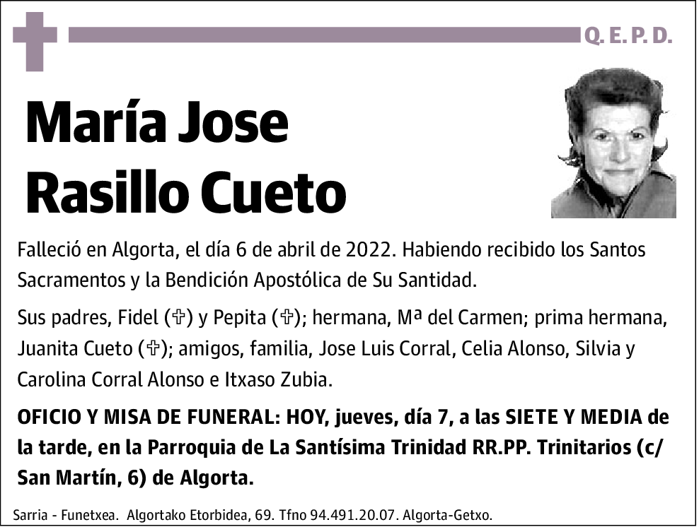 María Jose Rasillo Cueto