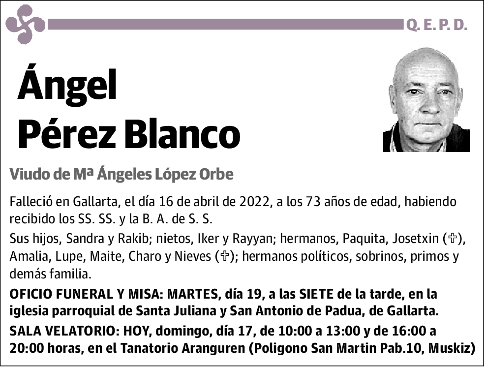 Angel Perez Blanco