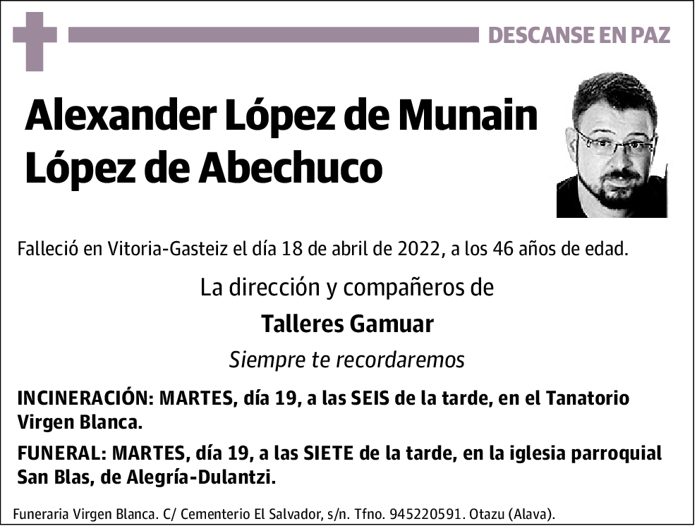 Alexander López de Munain López de Abechuco