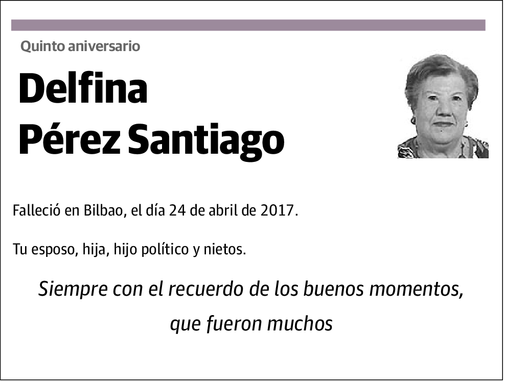 Delfina Pérez Santiago
