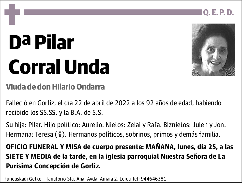María Pilar Corral Unda