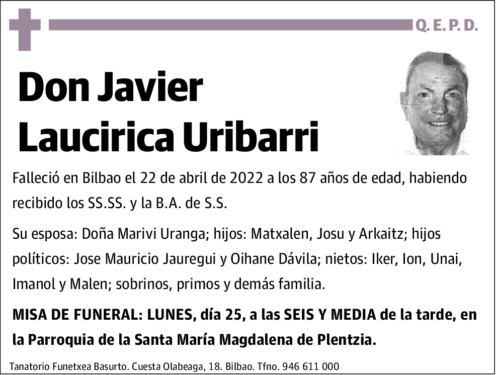 Javier Laucirica Uribarri