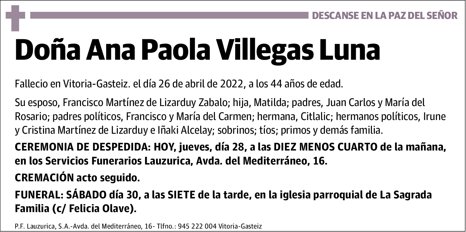 Ana Paola Villegas Luna