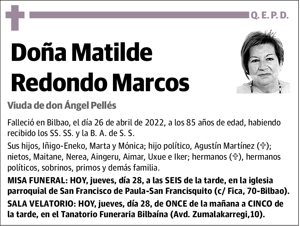 Matilde Redondo Marcos