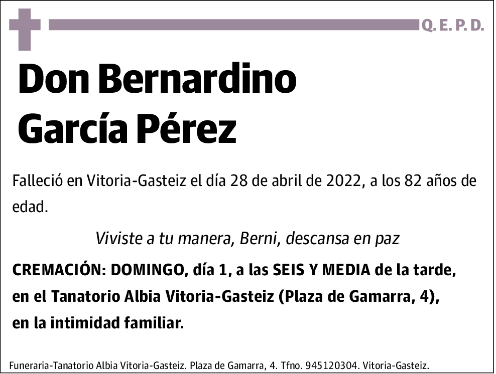 Bernardino García Pérez