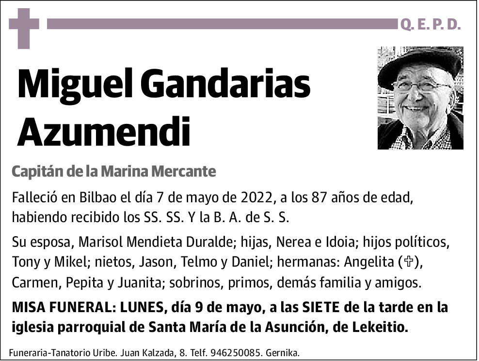 Miguel Gandarias Azumendi
