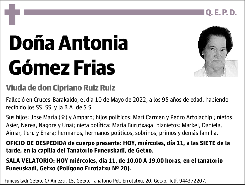 Antonia Gómez Frías