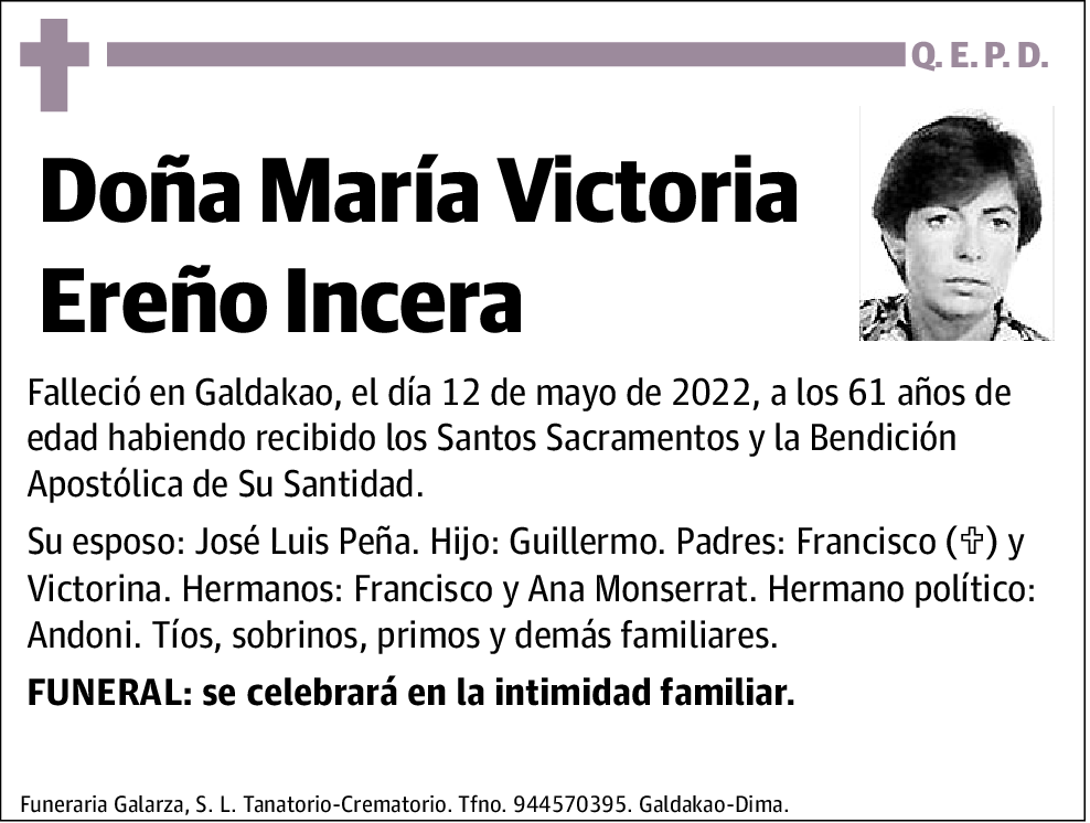 María Victoria Ereño Incera