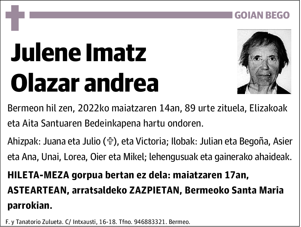 Julene Imatz Olazar