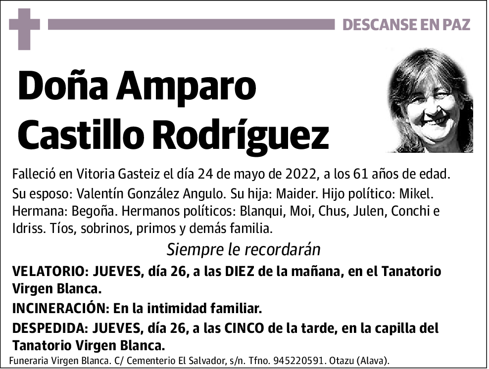 Amparo Castillo Rodríguez