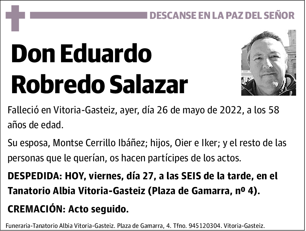 Eduardo Robredo Salazar
