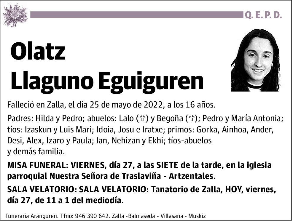 Olatz Llaguno Eguiguren