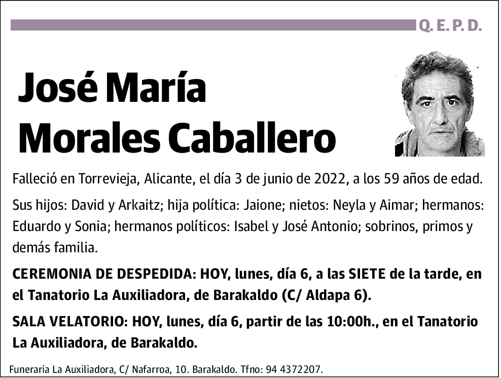José María Morales Caballero