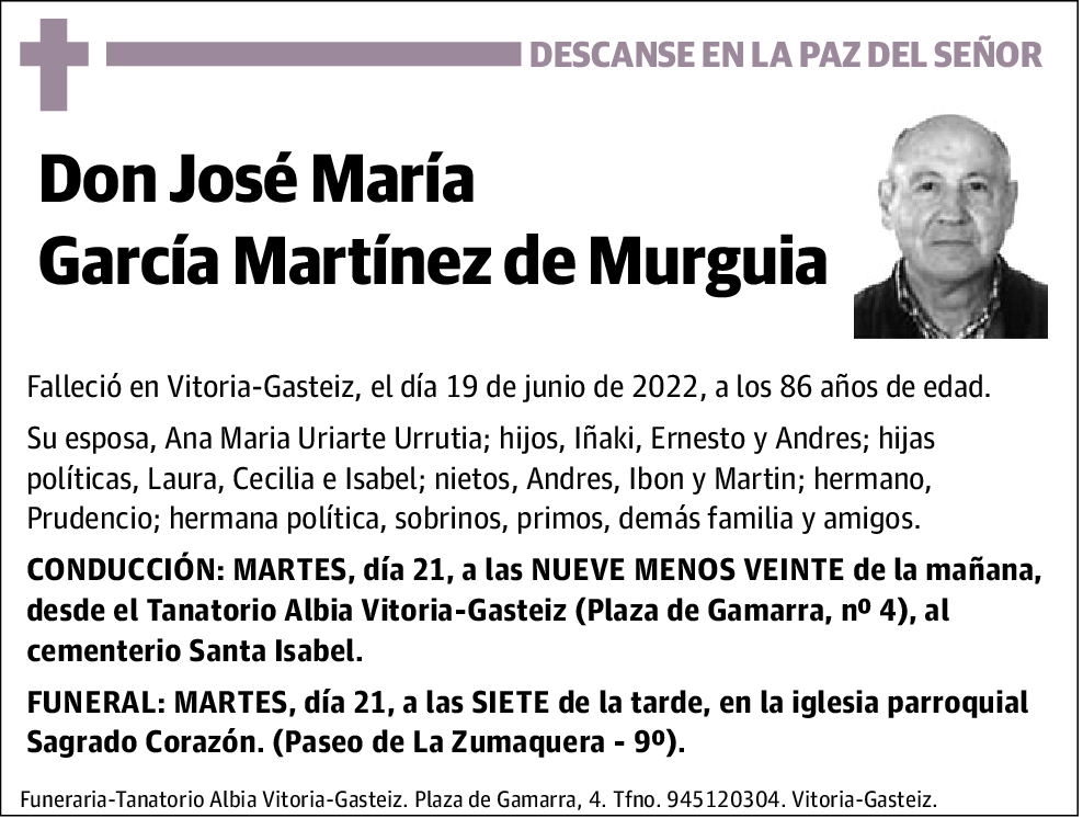 José María García Martínez de Murguia