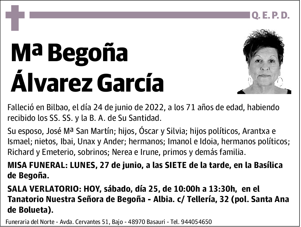 Máría Begoña Álvarez García