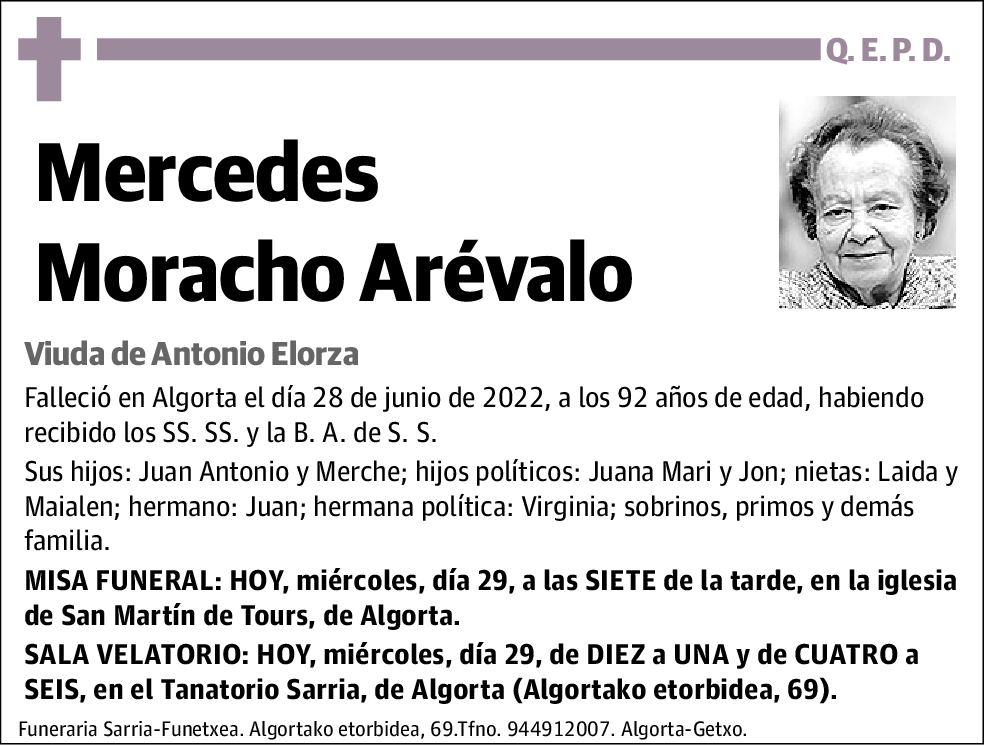 Mercedes Moracho Arévalo