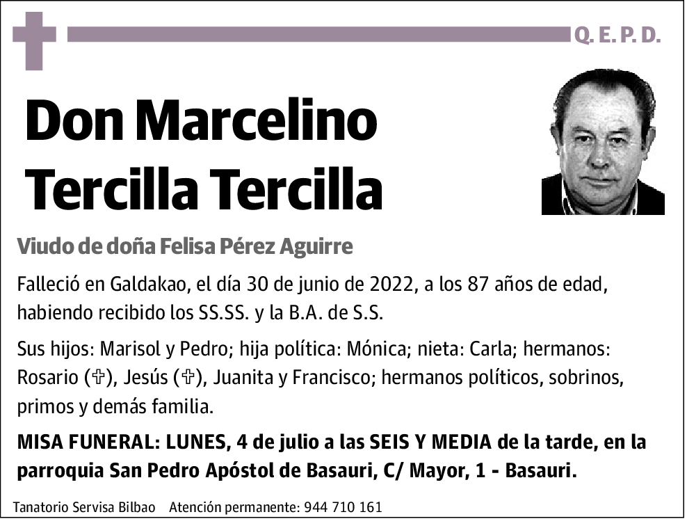 Marcelino Tercilla Tercilla