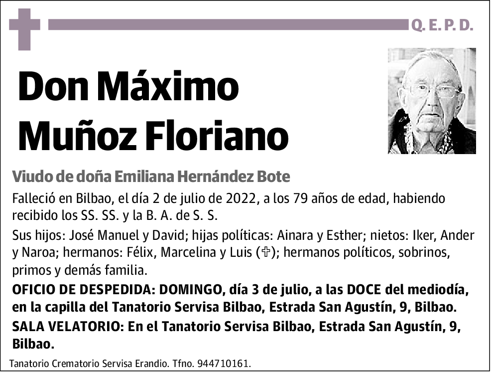 Máximo Muñoz Floriano