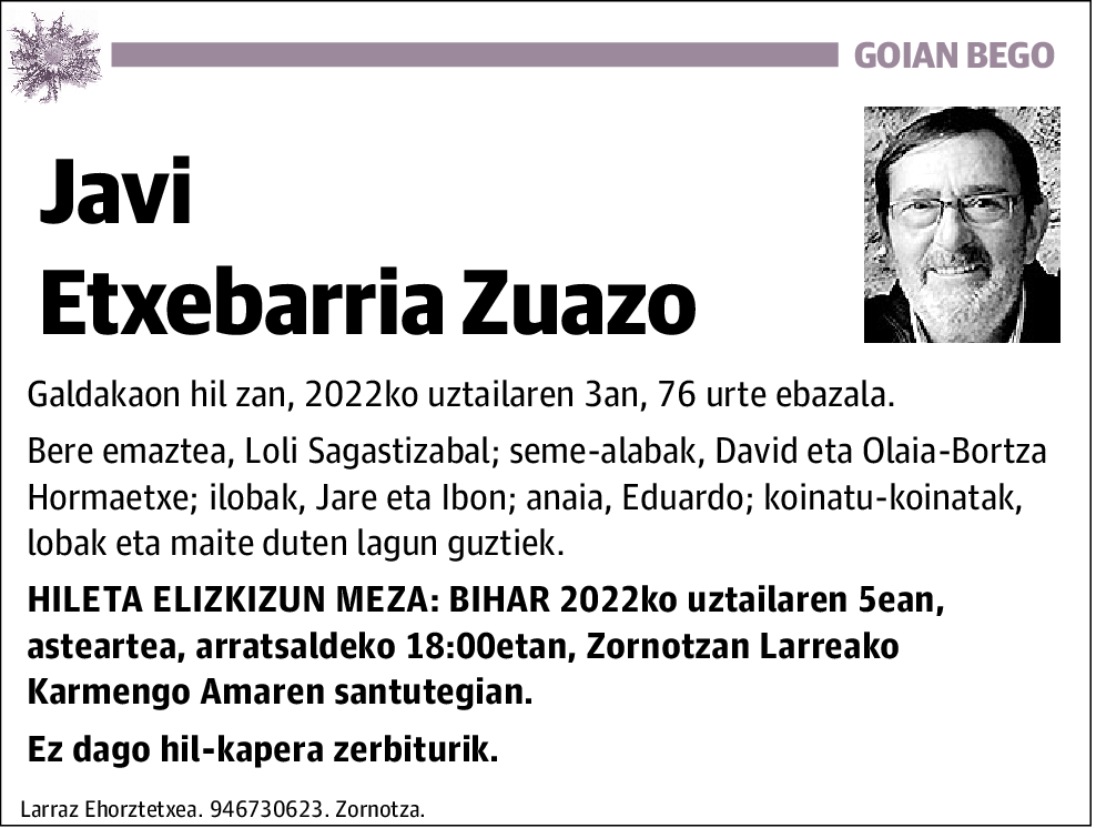 Javi Etxebarria Zuazo