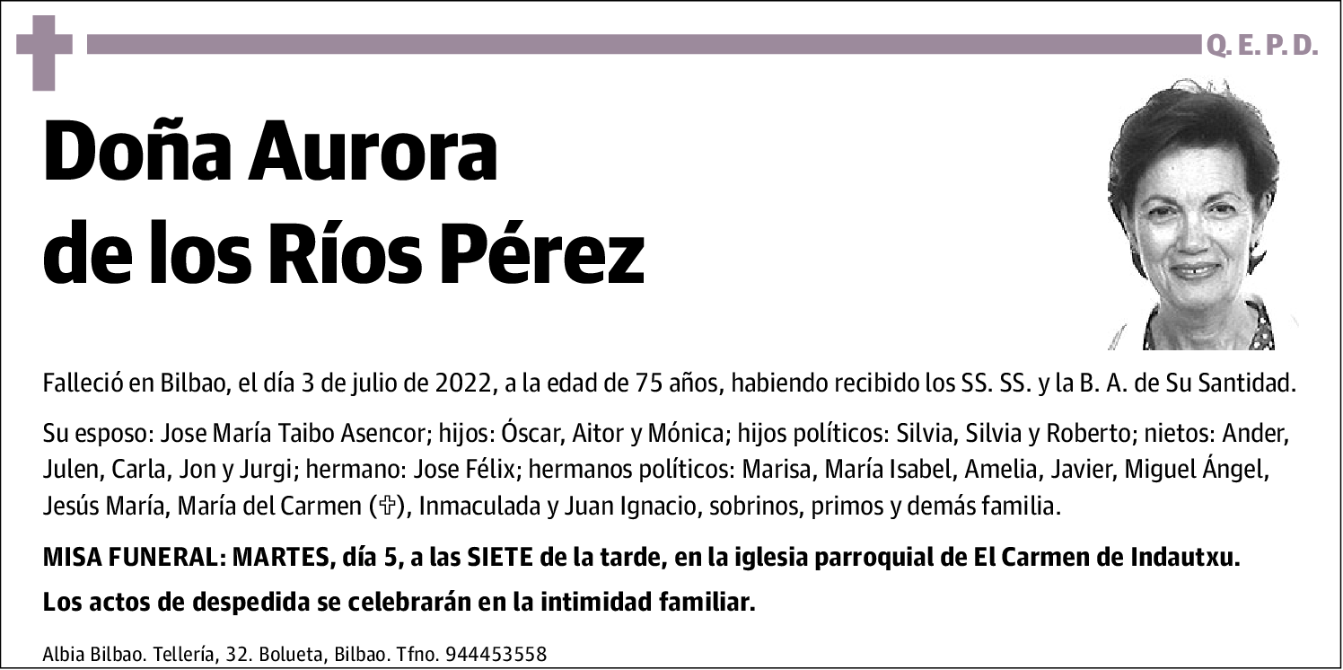 Aurora De Los Ríos Pérez