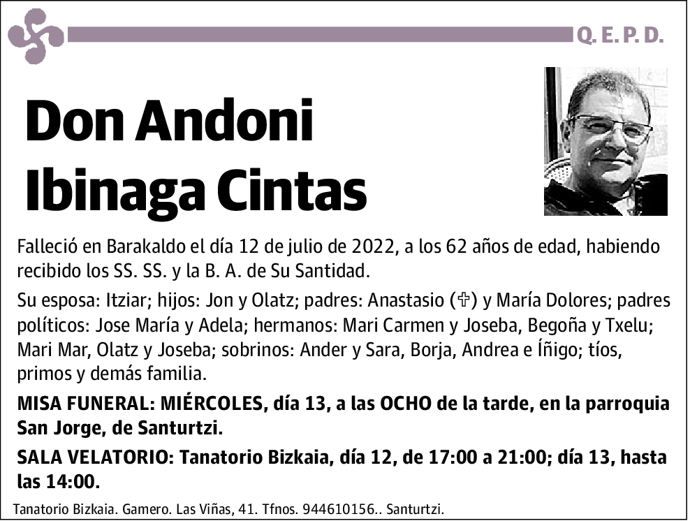 Andoni Ibinaga Cintas