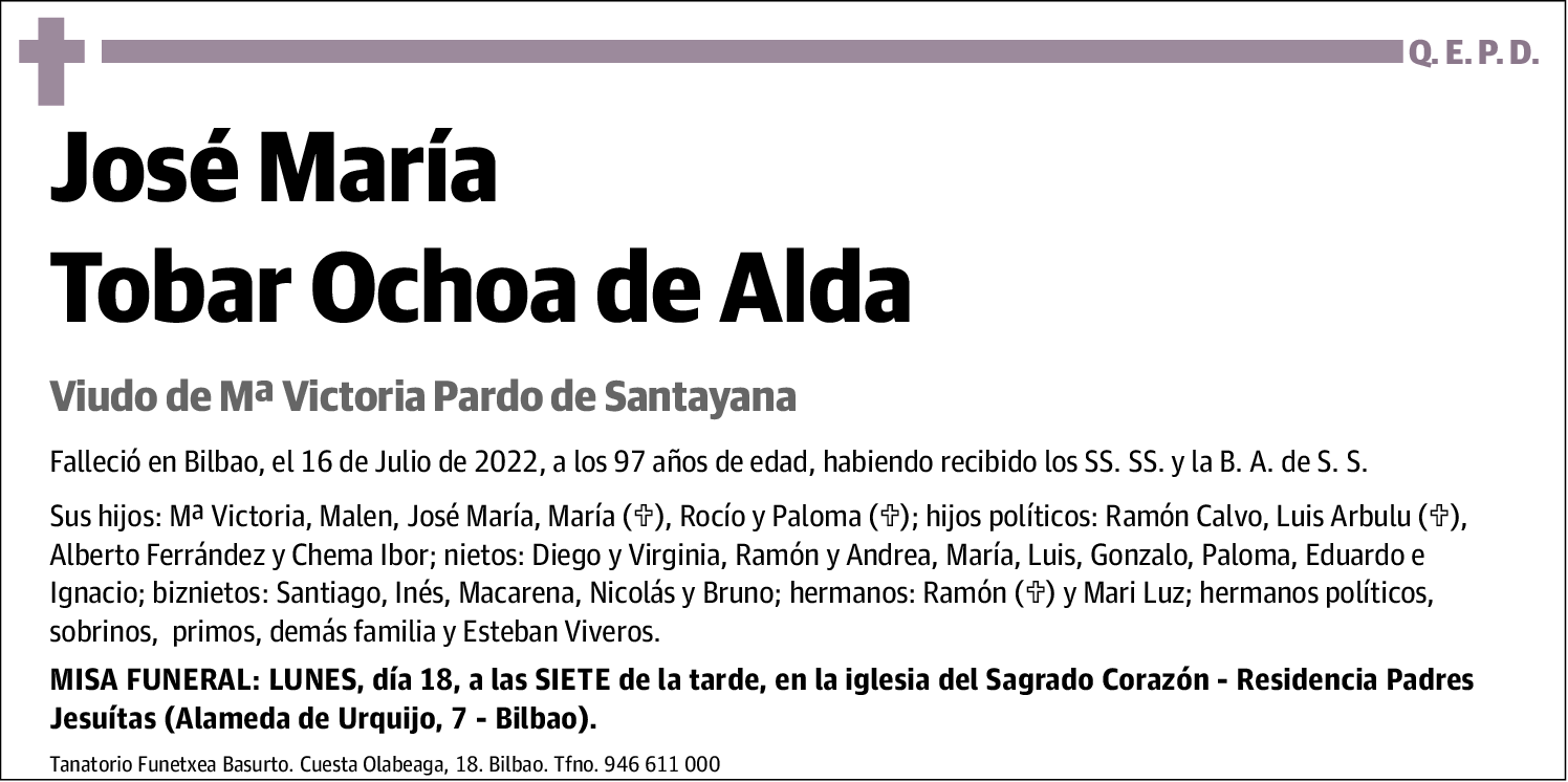 José María Tobar Ochoa de Alda