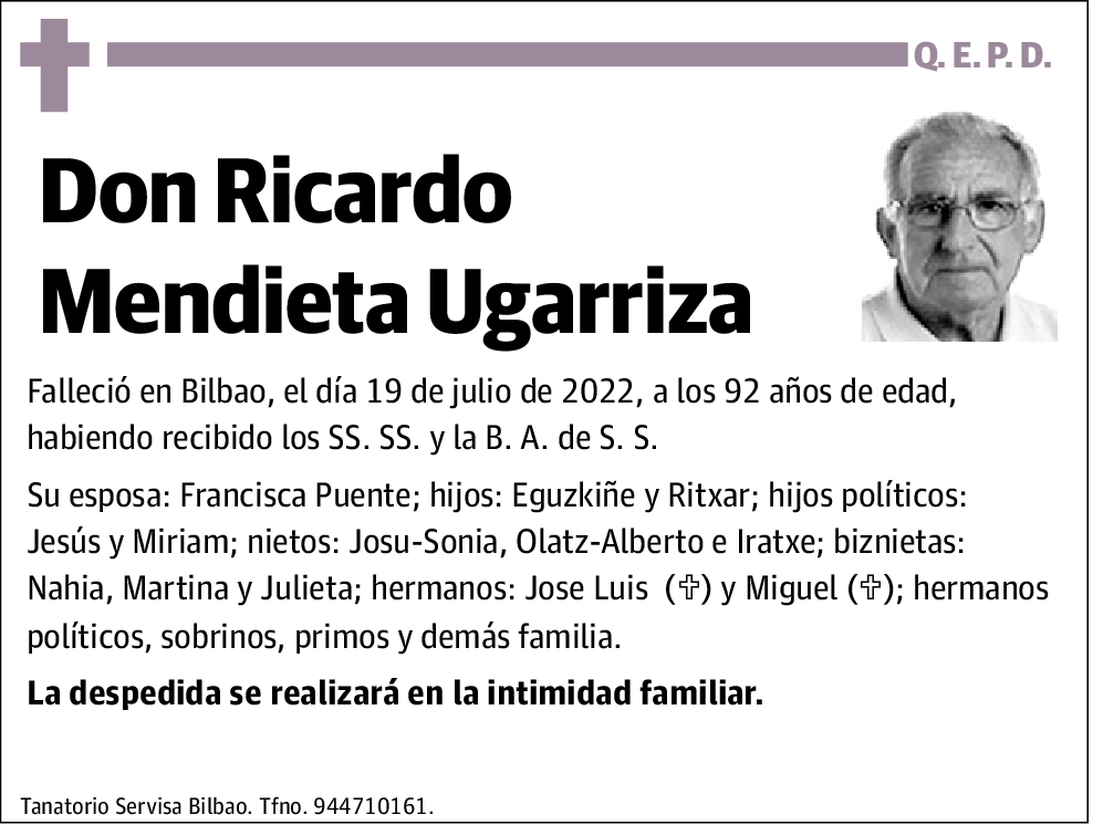 Ricardo Mendieta Ugarriza