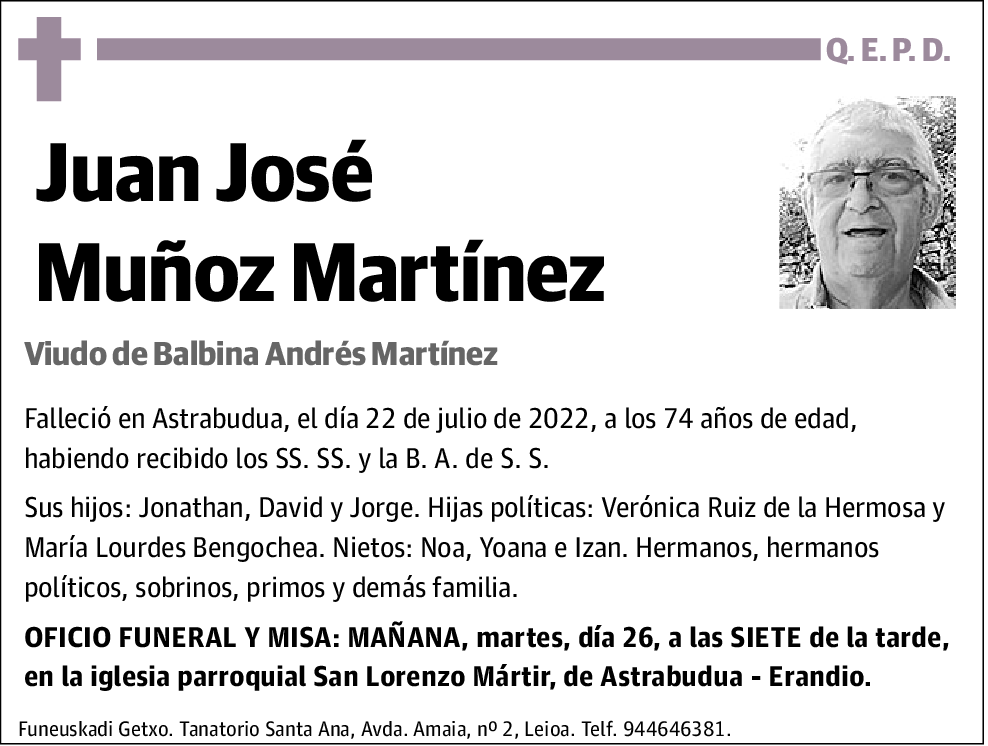 Juan José Muñoz Martínez