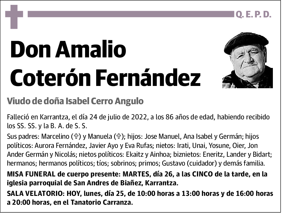 Amalio Coterón Fernández