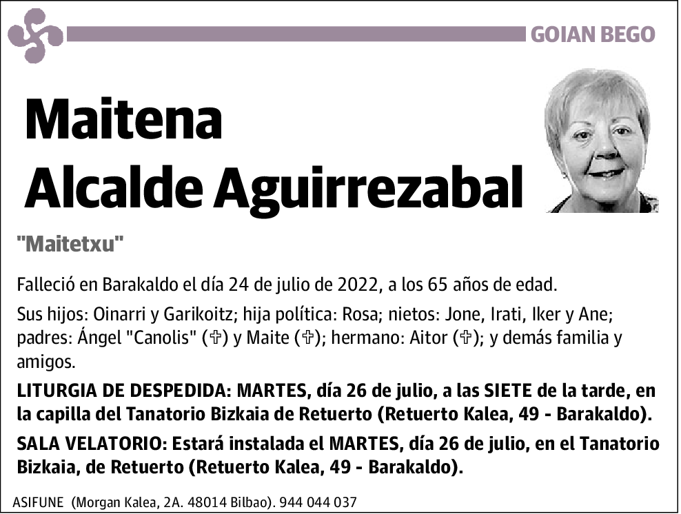 Maitena Alcalde Aguirrezabal