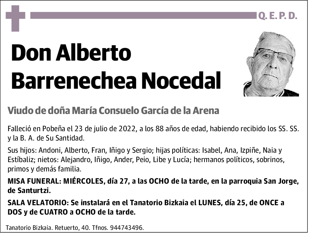 Alberto Barrenechea Nocedal