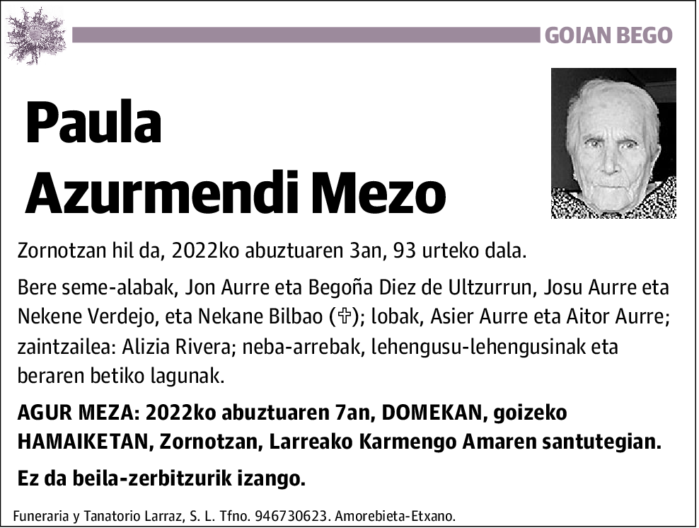Paula Azurmendi Mezo