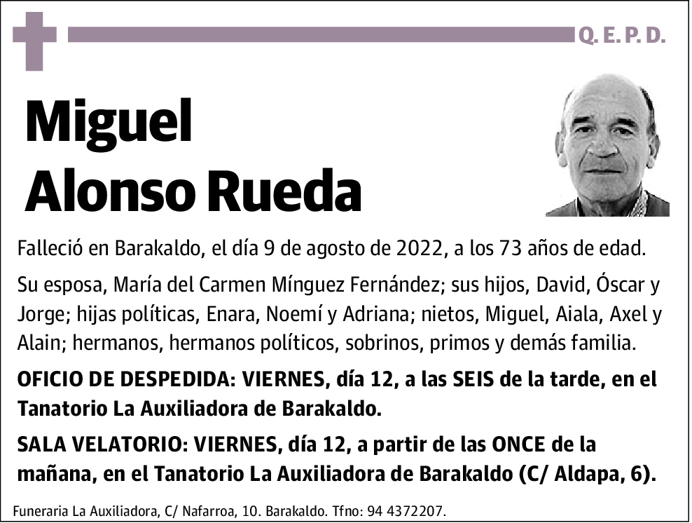 Miguel Alonso Rueda