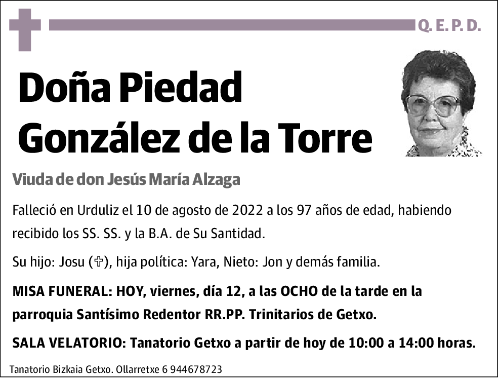 Piedad González de La Torre