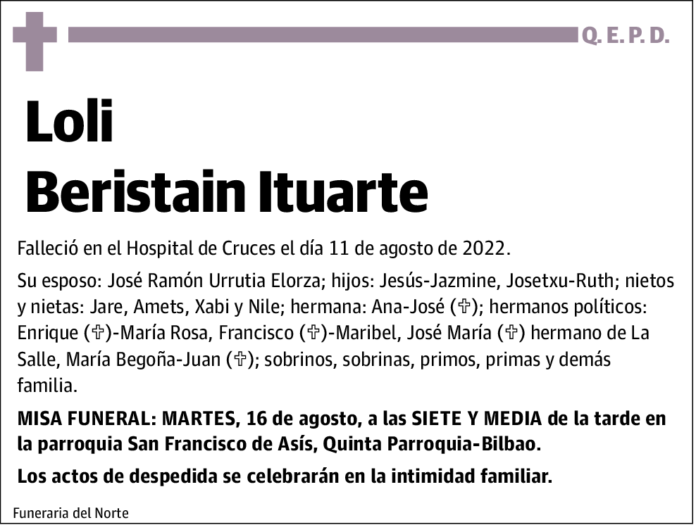 Loli Beristain Ituarte