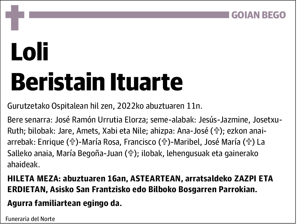Loli Beristain Ituarte