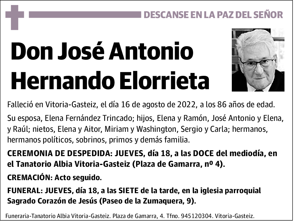 José Antonio Hernando Elorrieta