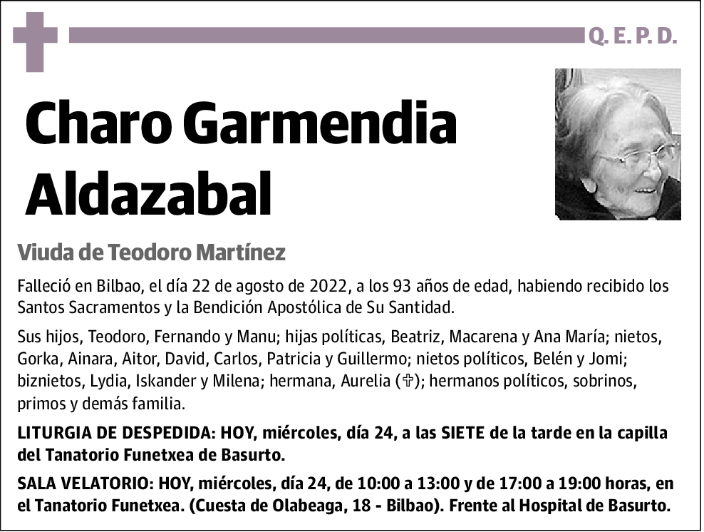 Charo Garmendia Aldazabal