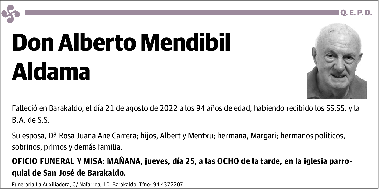 Alberto Mendibil Aldama