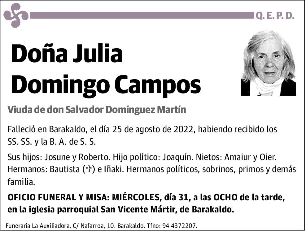 Julia Domingo Campos
