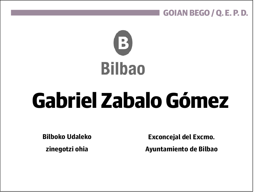 Gabriel Zabalo Gómez