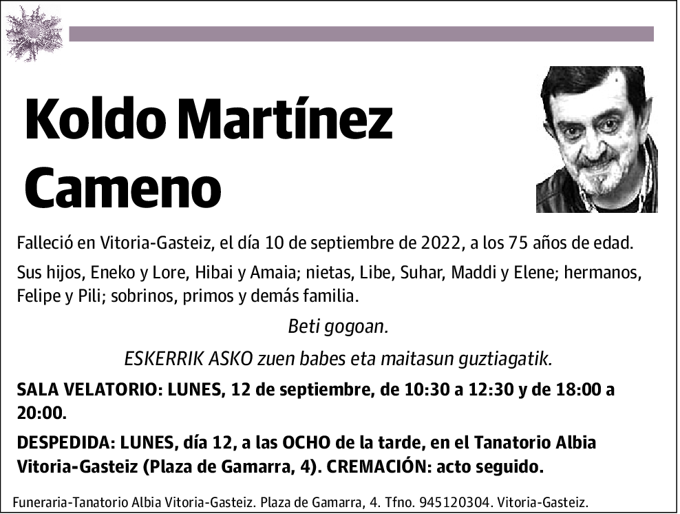 Koldo Martínez Cameno