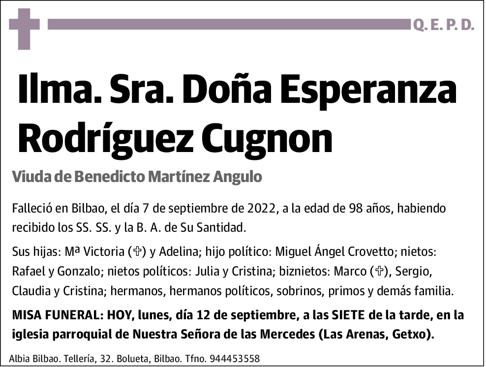 Esperanza Rodríguez Cugnon
