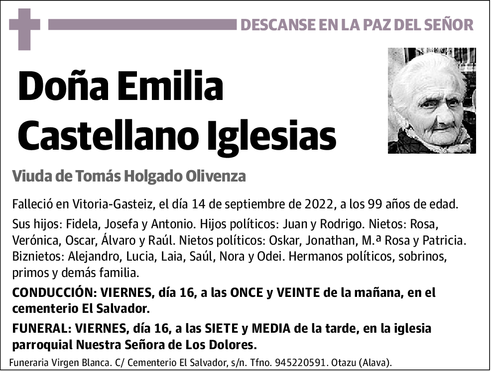 Emilia Castellano Iglesias