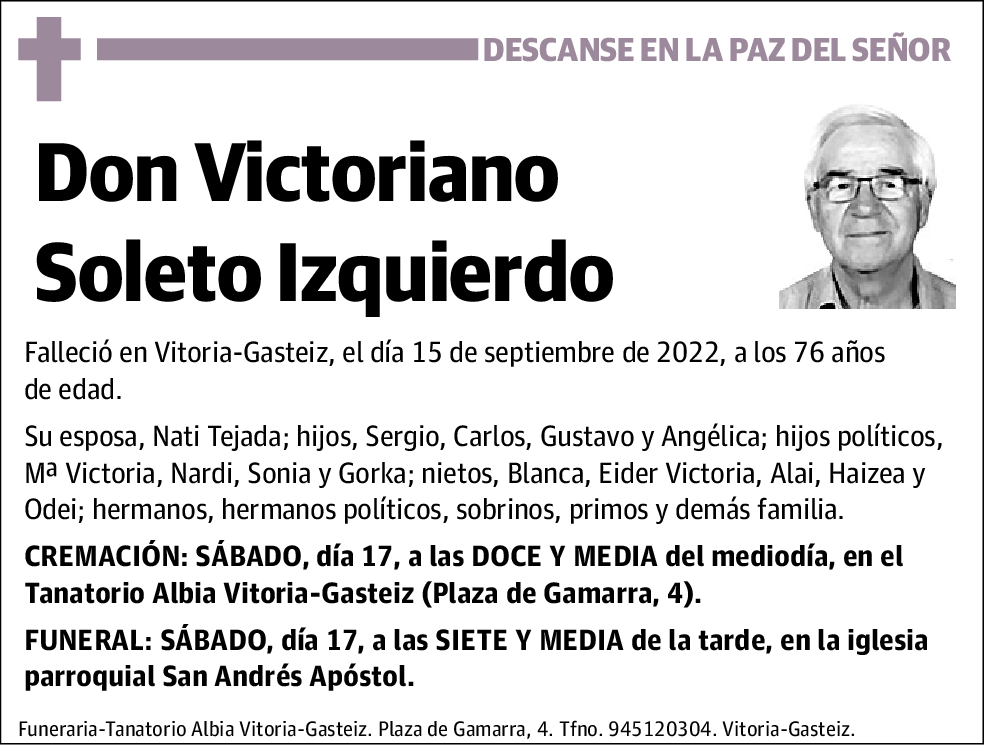 Victoriano Soleto Izquierdo