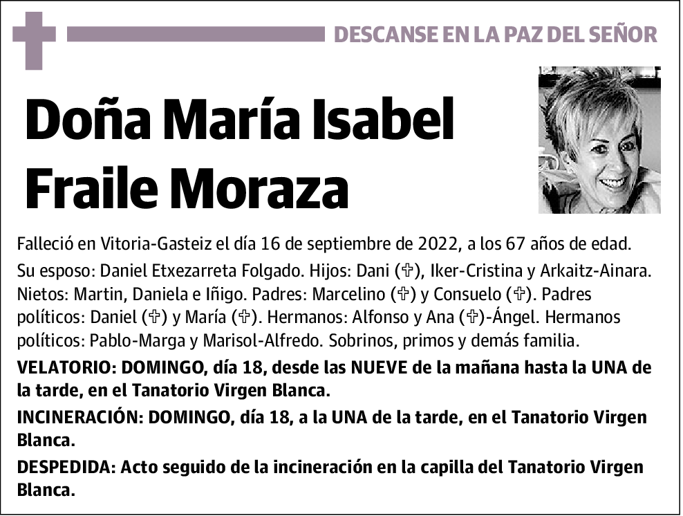 María Isabel Fraile Moraza