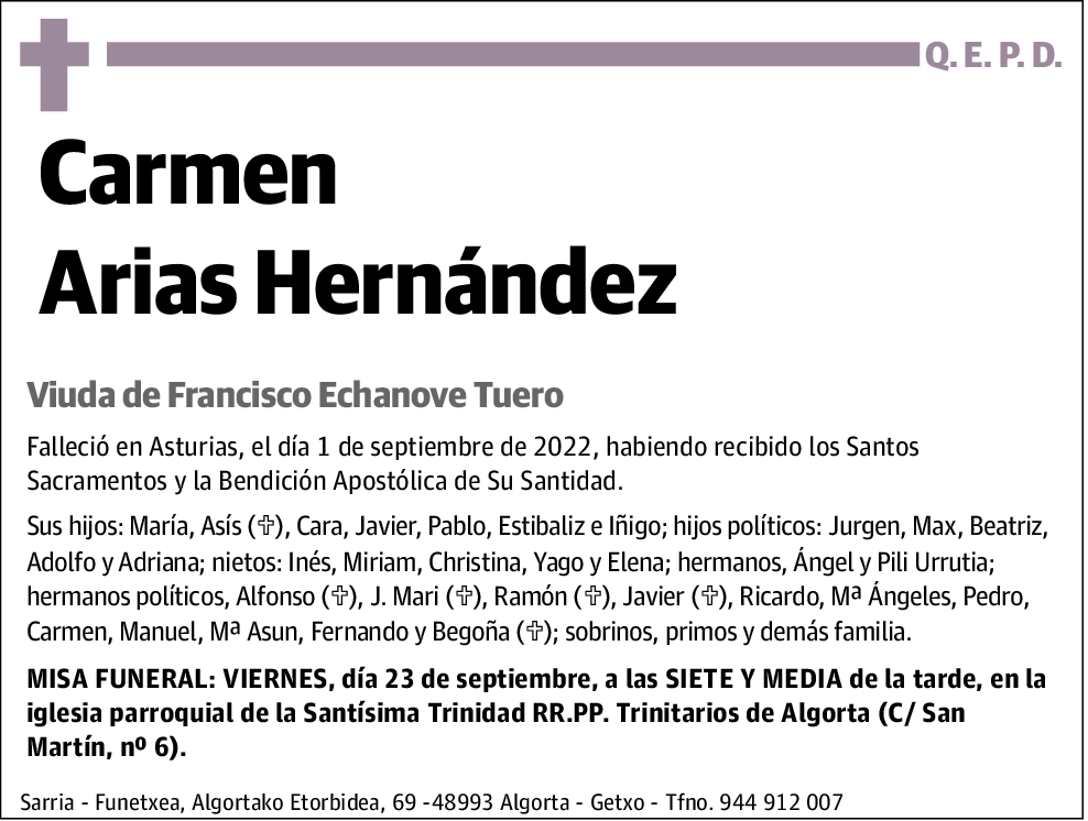 Carmen Arias Hernández