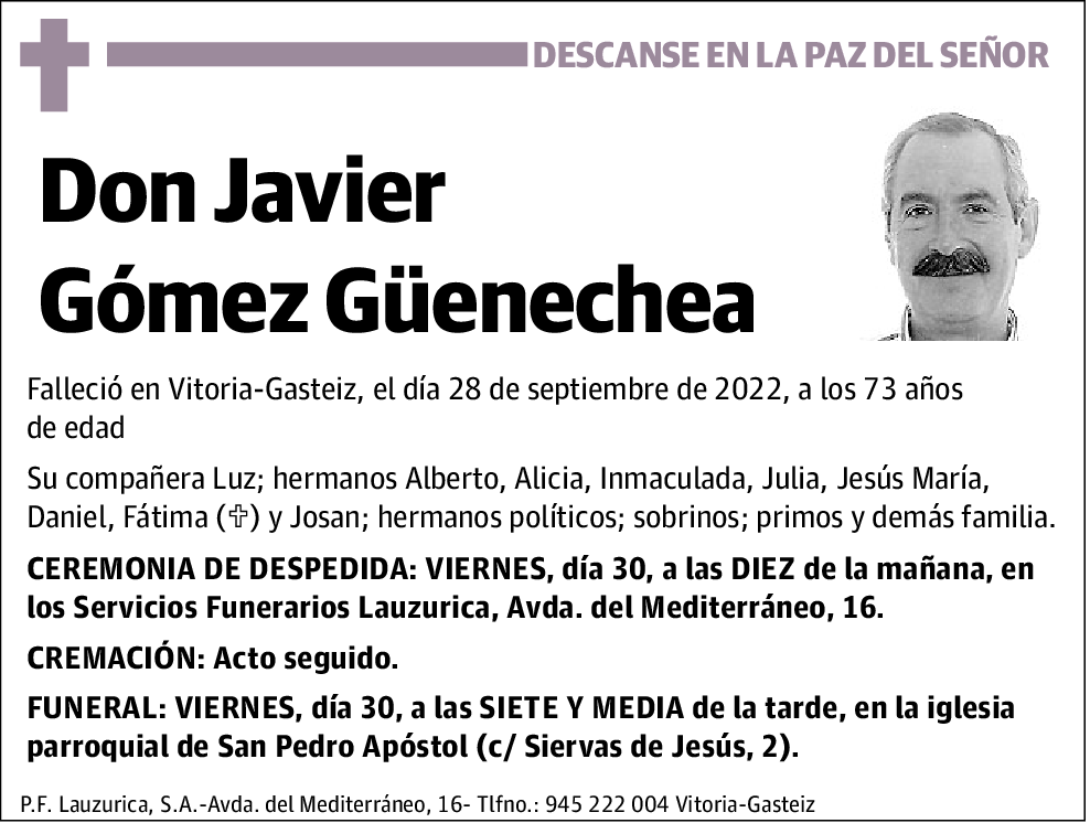 Javier Gómez Güenechea