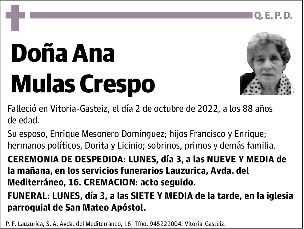 Ana Mulas Crespo